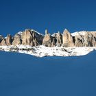 Blaue Stunde an der Sella/Dolomiten