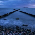 Blaue Stunde an der X-Buhne...