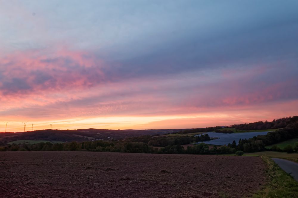 Blaue Stunde auf dem Hangarder Flur (4)