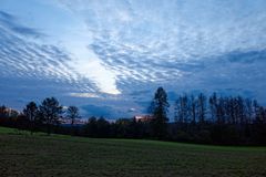 Blaue Stunde auf dem Hangarder Flur (5)