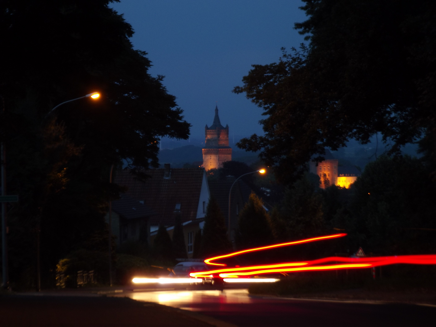 Blaue Stunde auf dem Klever Berg