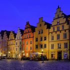 Blaue Stunde auf dem Rathausplatz