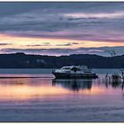 Blaue Stunde auf dem See