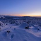 Blaue Stunde auf der Achtermannshöhe