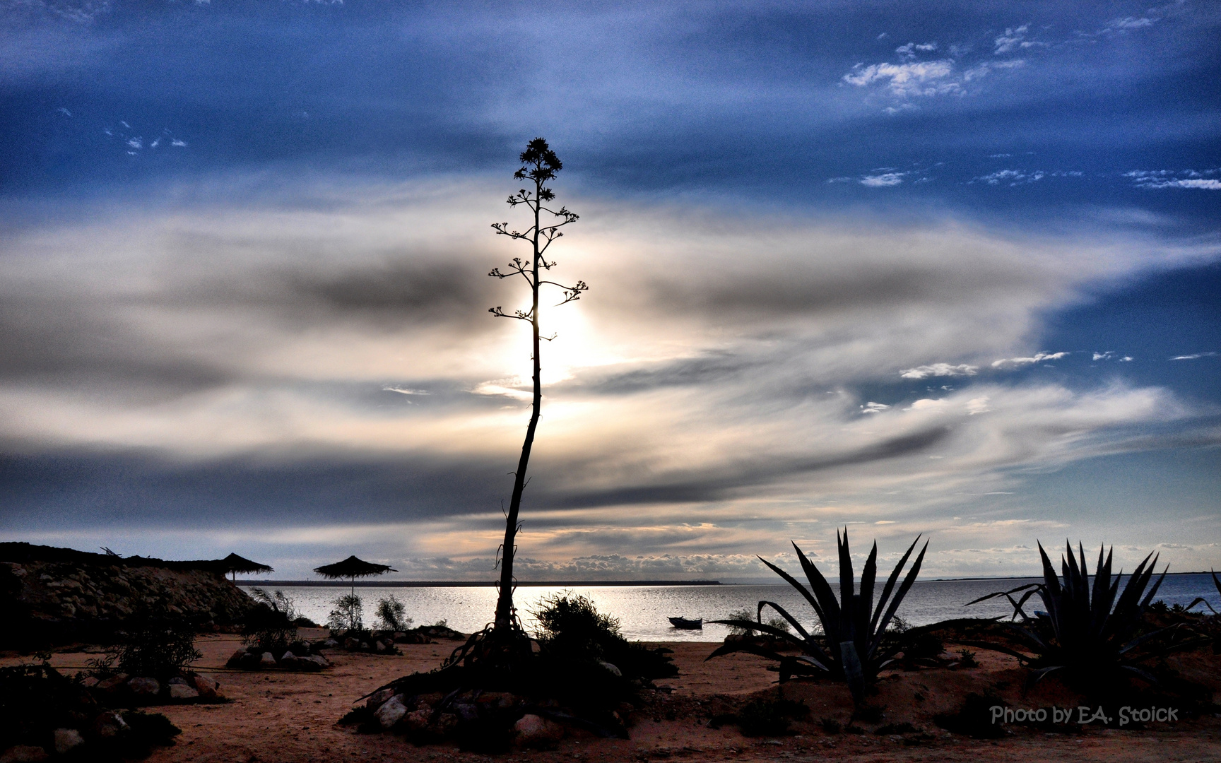 "Blaue Stunde" auf Djerba