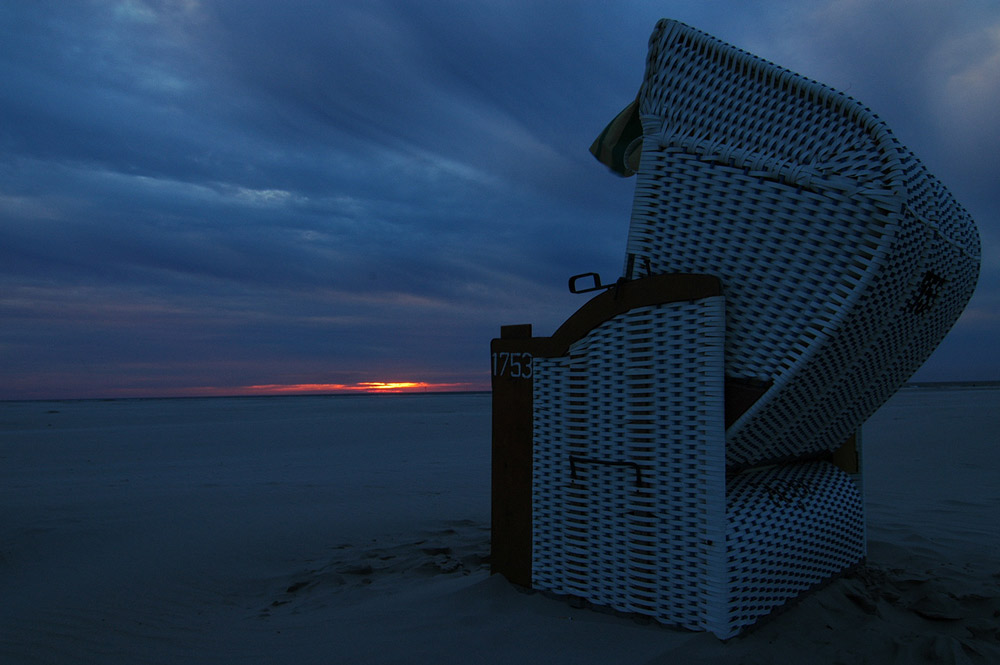 Blaue Stunde auf Juist