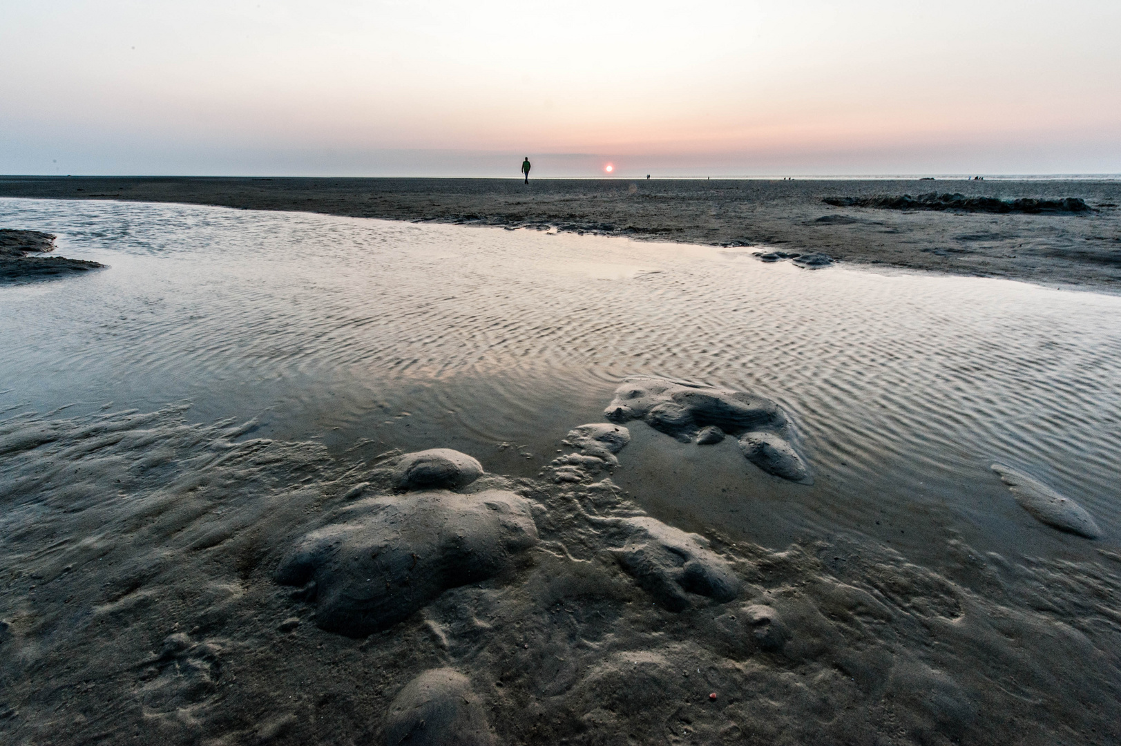 Blaue Stunde auf Langeoog