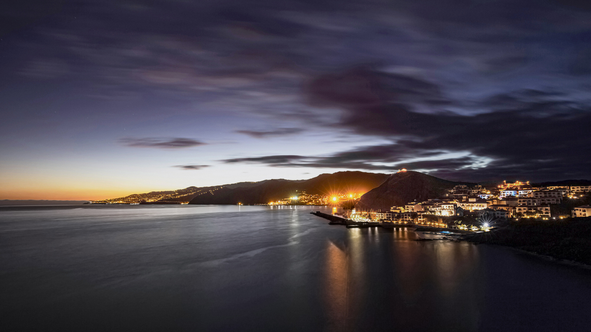 Blaue Stunde auf Madeira