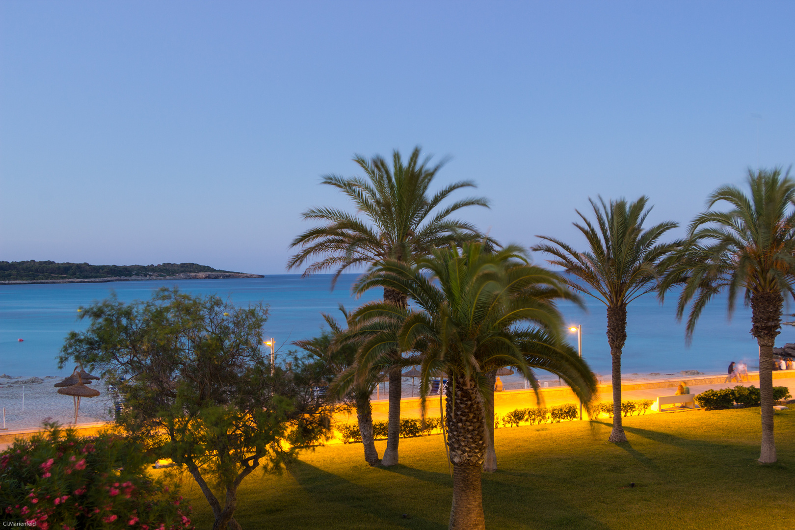Blaue Stunde auf Mallorca