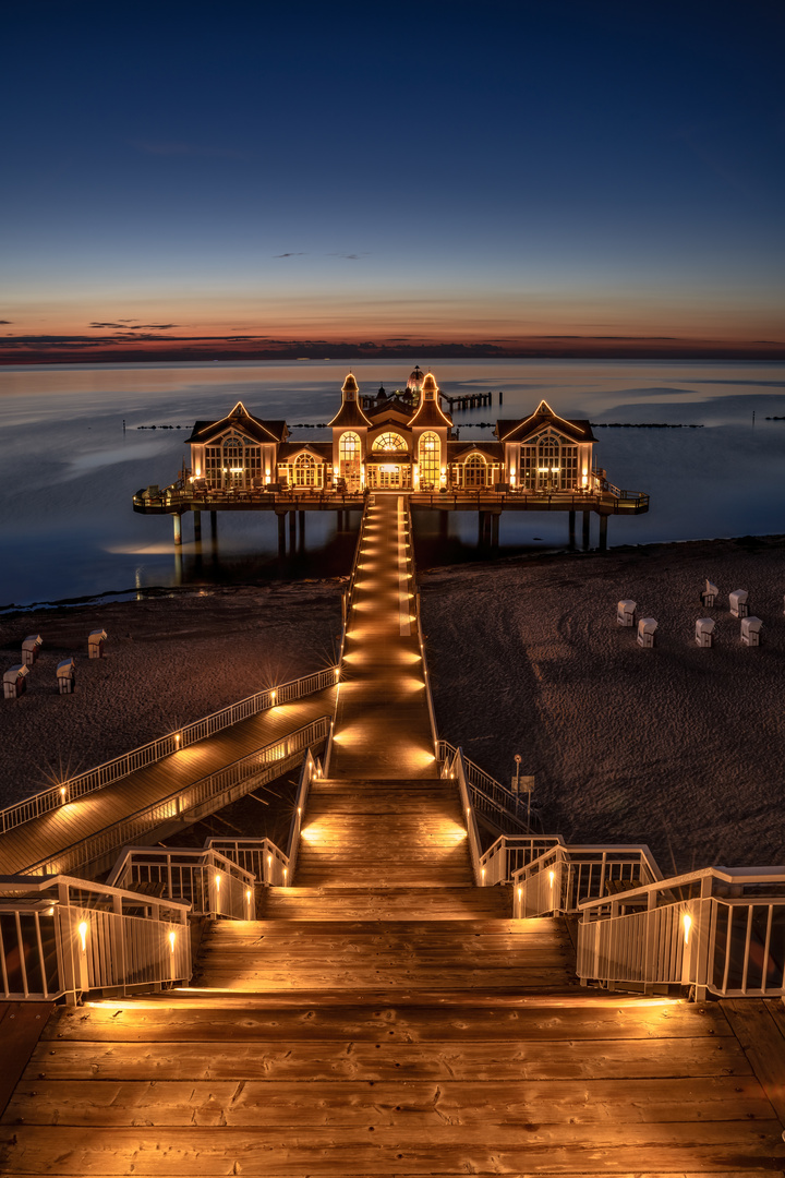 Blaue Stunde auf Rügen