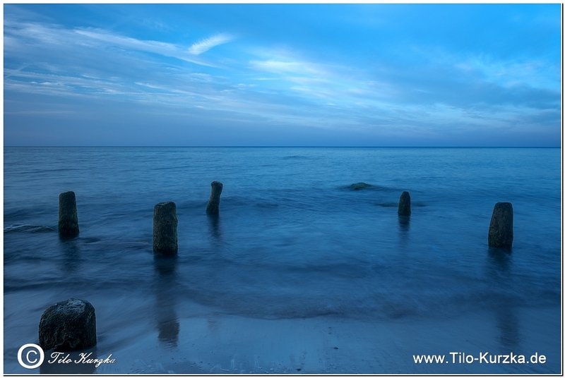 Blaue Stunde auf Rügen