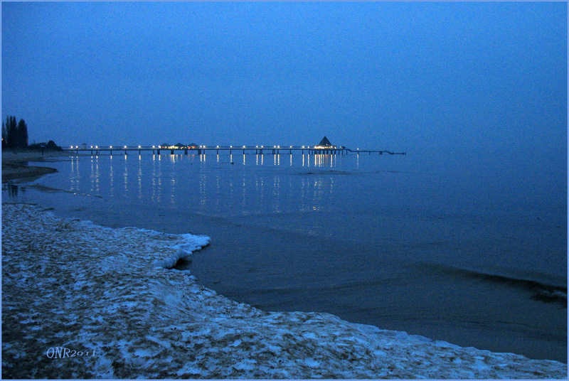 Blaue Stunde auf Usedom