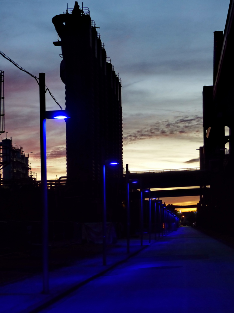 Blaue Stunde auf Zollverein