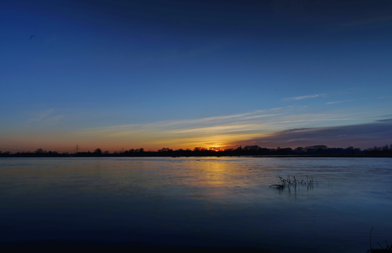 Blaue Stunde beginnt