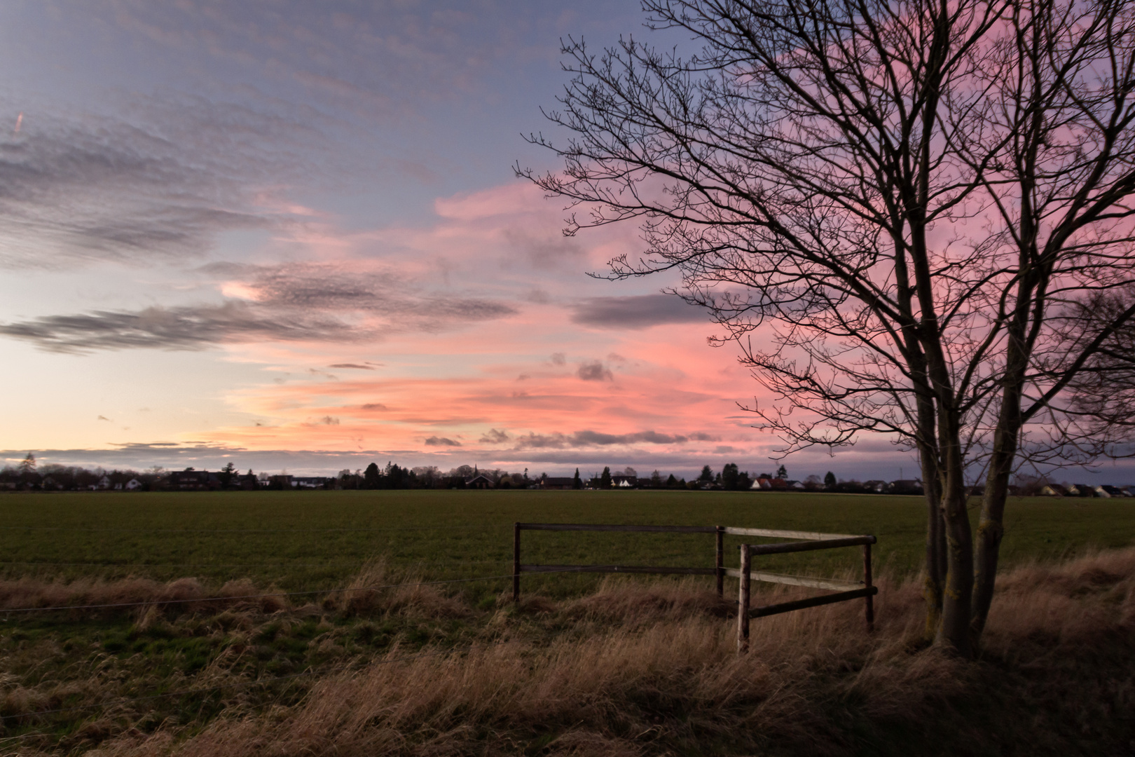 Blaue Stunde bei Euskirchen- Flamersheim