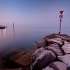 Blaue Stunde bei Horn Bodensee (Kanton Thurgau, Schweiz)