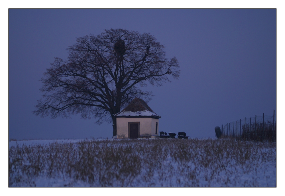 Blaue Stunde bei St. Gertraudis