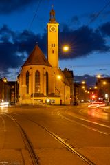 Blaue Stunde bei St. Jakob