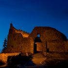 Blaue Stunde Burgruine Eisenberg