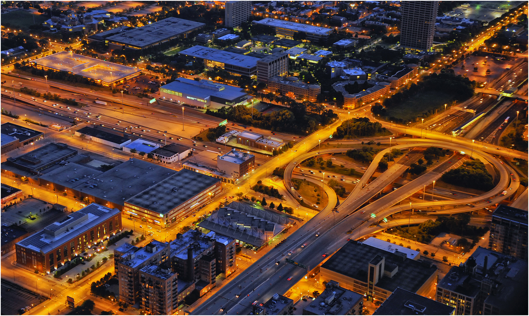 Blaue Stunde Chicago