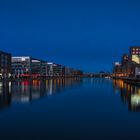 Blaue Stunde Duisburg Innenhafen 