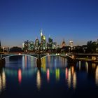 blaue Stunde Flößerbrücke