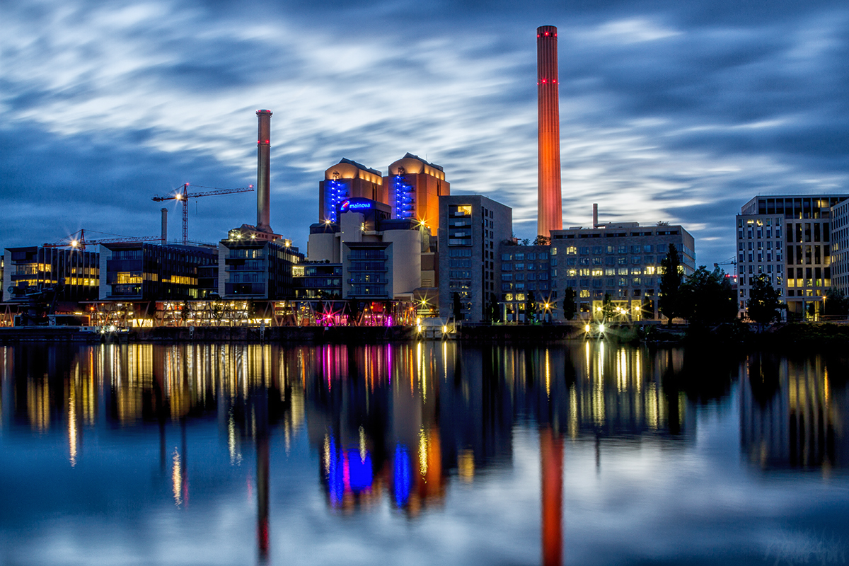 Blaue Stunde Frankfurt am Main