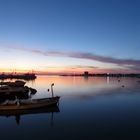 Blaue Stunde *Hafen von Umag*