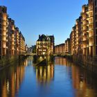 "Blaue Stunde" Hamburg Speicherstadt