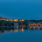 Blaue Stunde, Hradschin und Karlsbrücke....