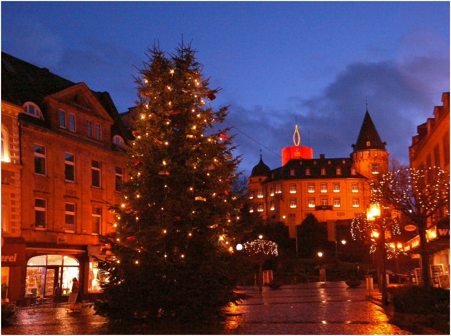 Blaue Stunde im Advent