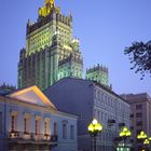 blaue Stunde im Arbat