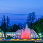 Blaue Stunde im Bad Oeynhausener Kurpark