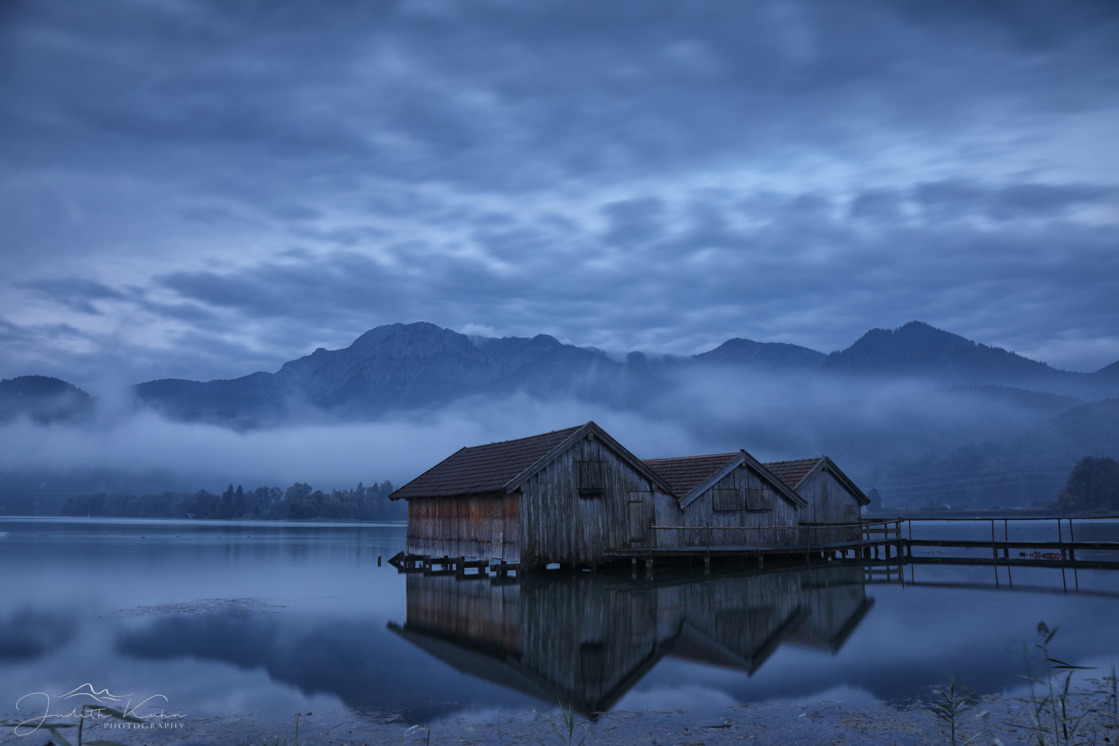 blaue Stunde im blauen Land