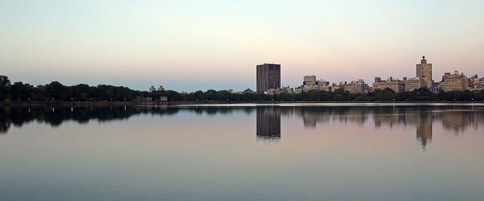 blaue Stunde im Central Park