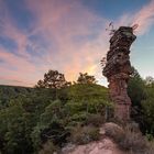 Blaue Stunde im Dahner Felsenland