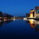 Blaue Stunde im Duisburger Innenhafen