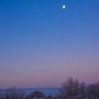 Blaue Stunde im Harz