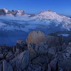 Blaue Stunde im Hochgebirge - 220° Pano