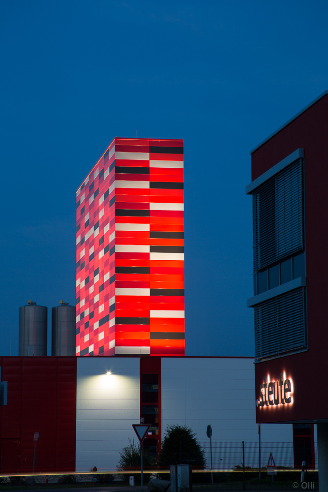 Blaue Stunde Im Industriegebiet Foto Bild Architektur