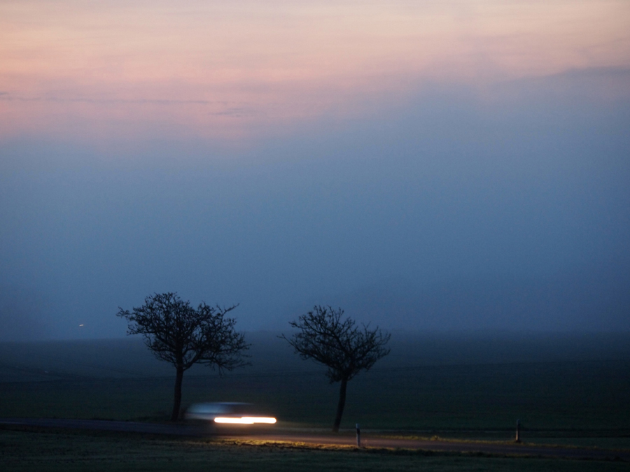 Blaue Stunde im Knüll