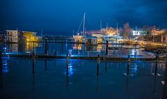 Blaue Stunde im Lauterbach - Wasserwelt, Rügen