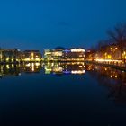 Blaue Stunde im Mediapark Köln (2011)