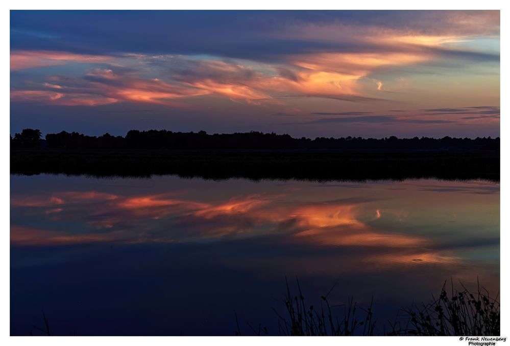 *** Blaue Stunde im Moor *** 