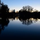 Blaue Stunde im Ostpark