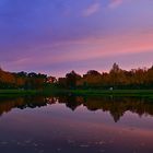 Blaue Stunde im Schlossgarten