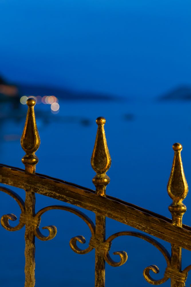 Blaue Stunde im Sommer am Meer von Norbert Nachreiner 