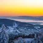 Blaue Stunde im Thüringer Wald