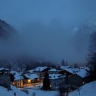 Blaue Stunde in Alagna