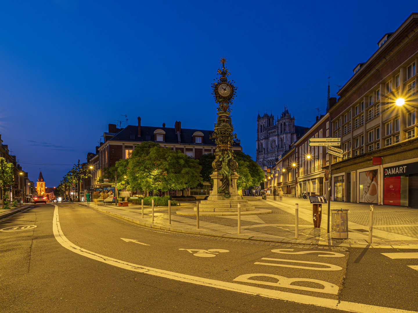 Blaue Stunde in Amiens